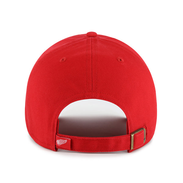 47 Brand Detroit Red Wings Clean Up Adjustable Hat - Red - Back