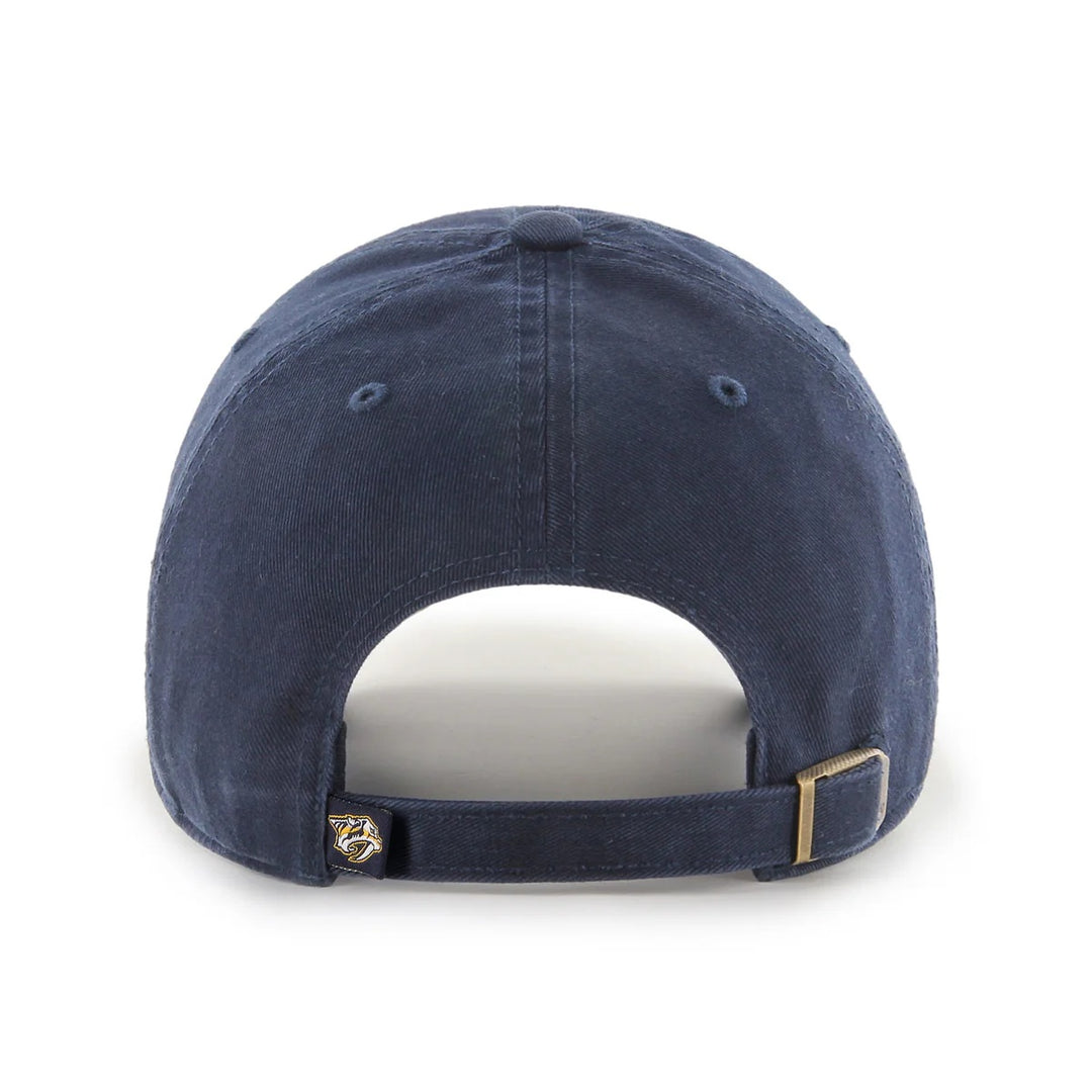 47 Brand Nashville Predators Clean Up Adjustable Hat - Navy - Back
