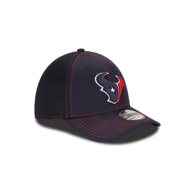 New Era Houston Texans Neo 39THIRTY Stretch Fit Hat - Navy
