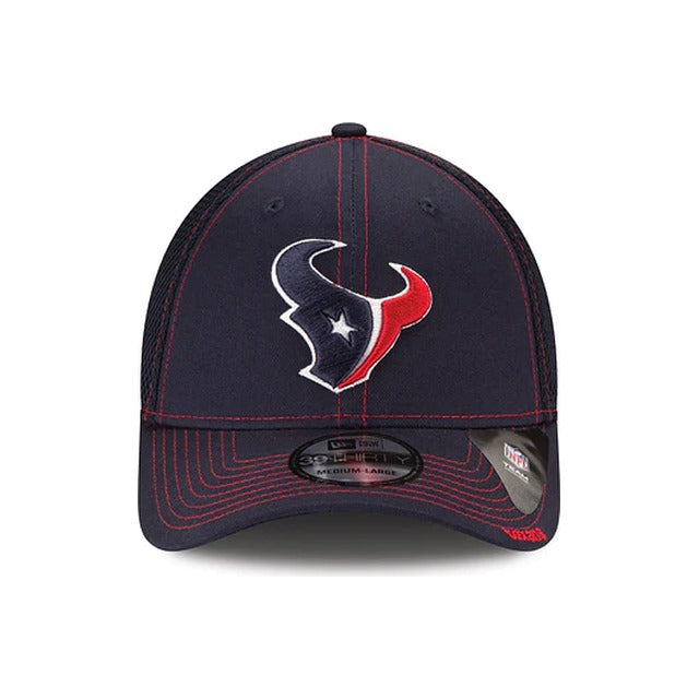 New Era Houston Texans Neo 39THIRTY Stretch Fit Hat - Navy