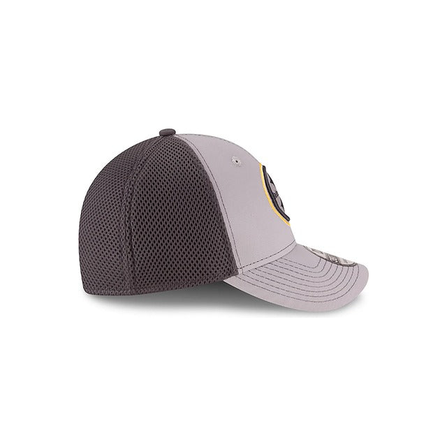 Pittsburgh Steelers Neo 39THIRTY Stretch Fit Hat - Gray / Navy