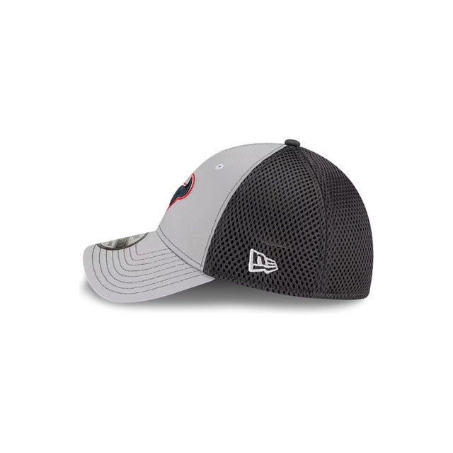 Houston Texans Neo 39THIRTY Stretch Fit Hat - Gray / Navy