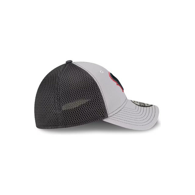 Houston Texans Neo 39THIRTY Stretch Fit Hat - Gray / Navy