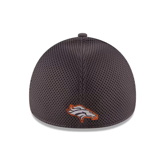 Denver Broncos Neo 39THIRTY Stretch Fit Hat - Gray / Navy