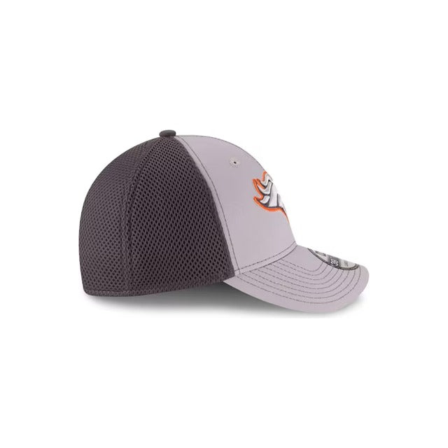 Denver Broncos Neo 39THIRTY Stretch Fit Hat - Gray / Navy