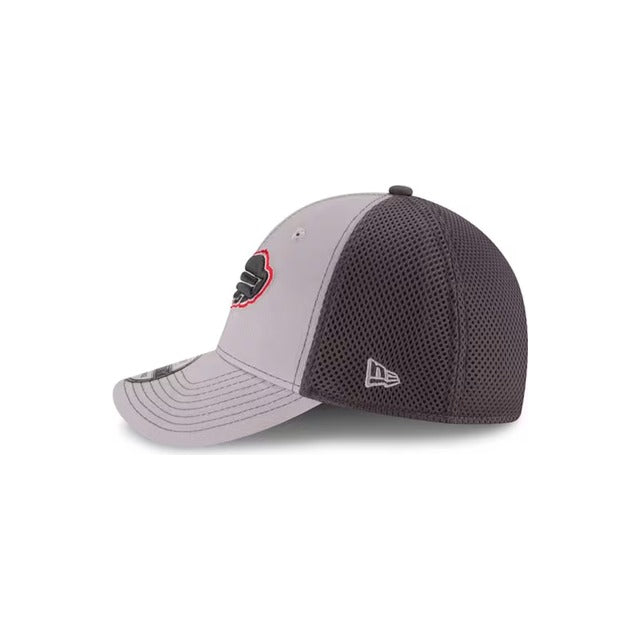 Buffalo Bills Neo 39THIRTY Stretch Fit Hat - Gray / Navy