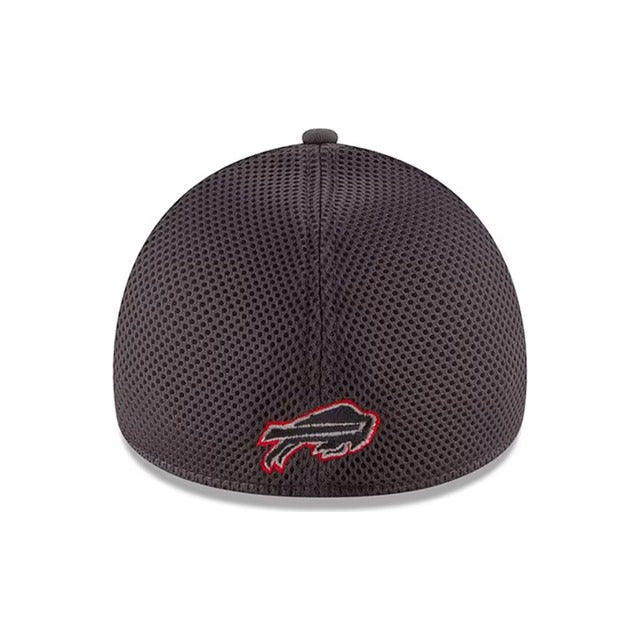 Buffalo Bills Neo 39THIRTY Stretch Fit Hat - Gray / Navy