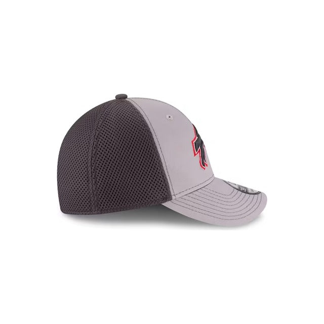 Buffalo Bills Neo 39THIRTY Stretch Fit Hat - Gray / Navy