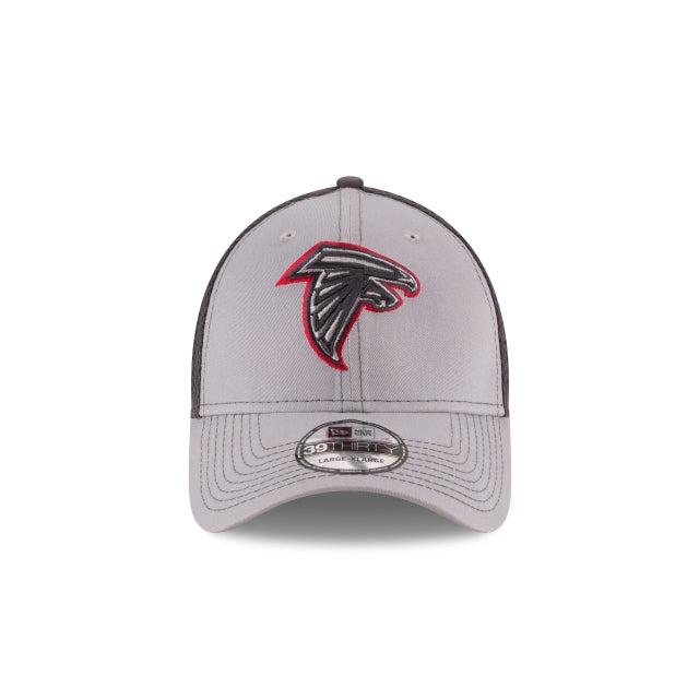 Atlanta Falcons Neo 39THIRTY Stretch Fit Hat - Gray / Navy