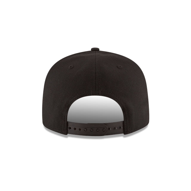New Era Los Angeles Lakers Basic Black 9FIFTY Snapback Hat - View 2