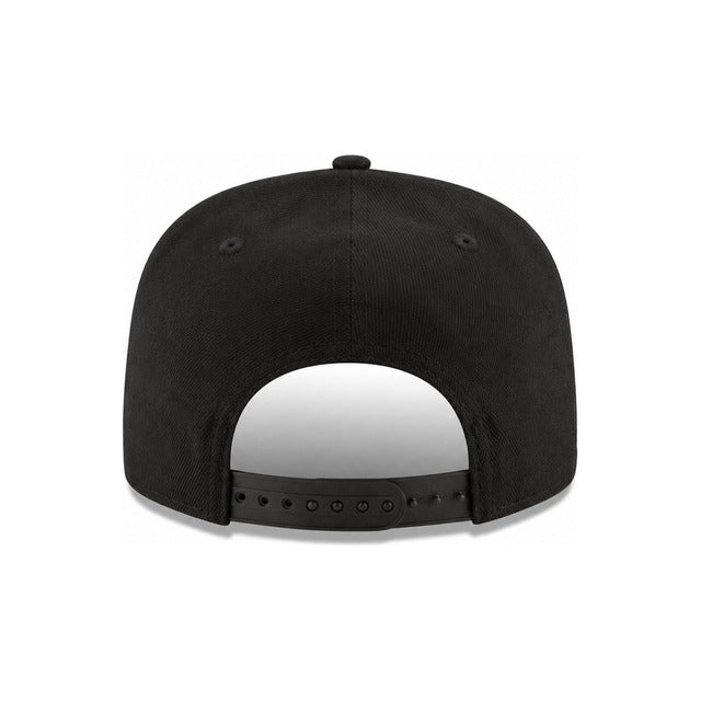 Miami Heat Black & White 9FIFTY Snapback Hat - Black