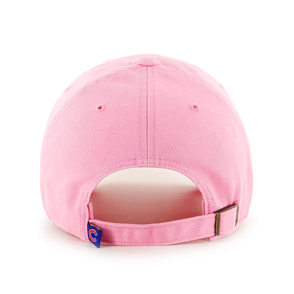 47 Brand Chicago Cubs Clean Up Adjustable Hat - Rose - Back