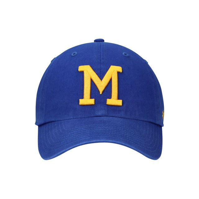Milwaukee Brewers Clean Up Adjustable Hat - Royal Blue