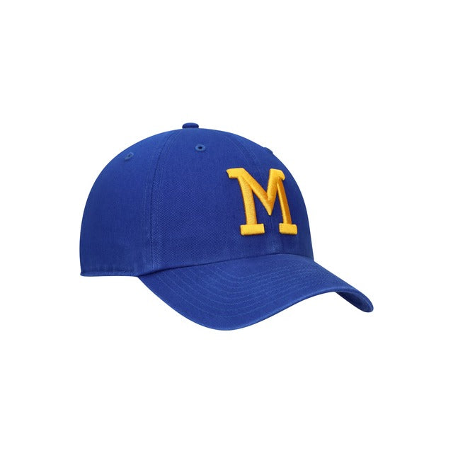 Milwaukee Brewers Clean Up Adjustable Hat - Royal Blue