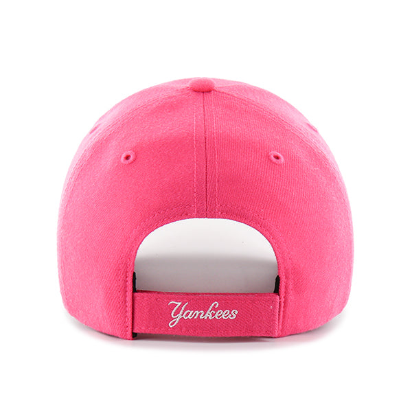 47 Brand New York Yankees MVP Adjustable Hat - Magenta - Back
