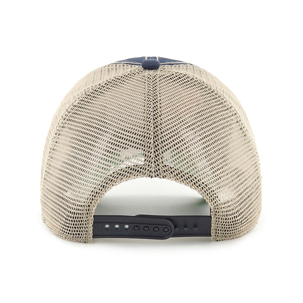 47 Brand Atlanta Braves Trawler Clean Up Adjustable Hat - Navy/Green - Back