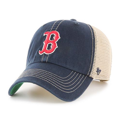 '47 Brand Boston Red Sox Trawler Clean Up Adjustable Hat - Navy/Green