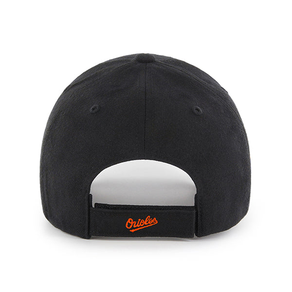 47 Brand Baltimore Orioles MVP Adjustable Hat - Two-Tone Black/Orange - Back