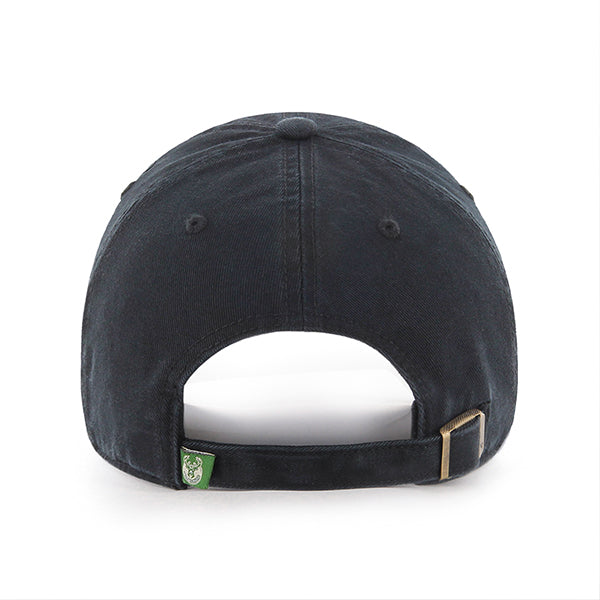 47 Brand Milwaukee Bucks Clean Up Adjustable Hat - Black - Back