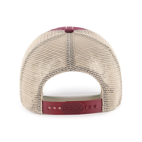 47 Brand Texas A&M Aggies Trawler Clean Up Adjustable Hat - Texas Maroon/Cream - Back