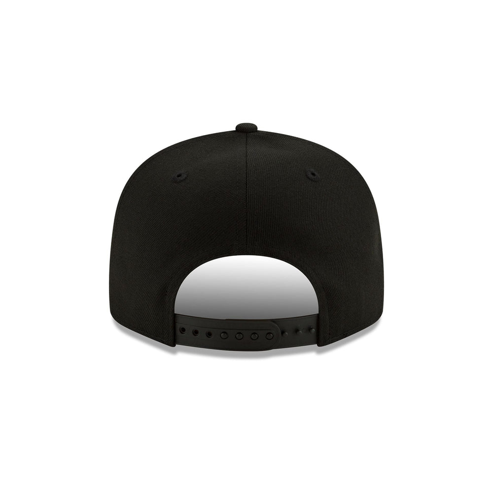 New Era Pittsburgh Steelers Black & White 9FIFTY Snapback Hat - View 2