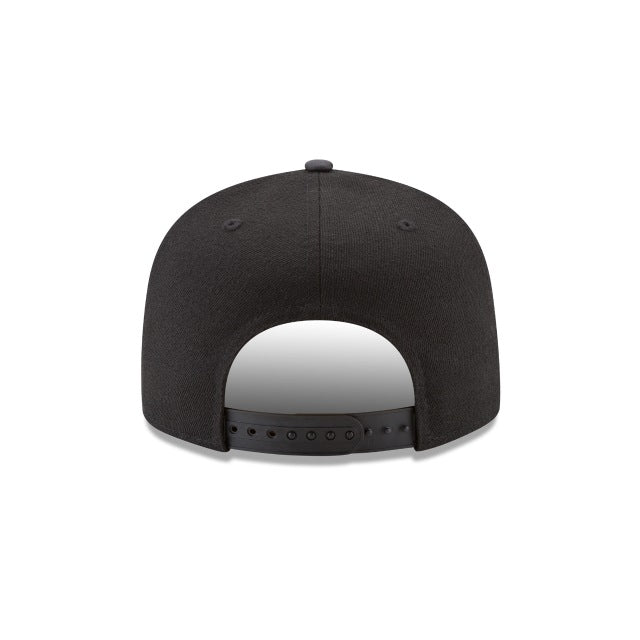 New Era New England Patriots Black &amp; White 9FIFTY Snapback Hat - View 4