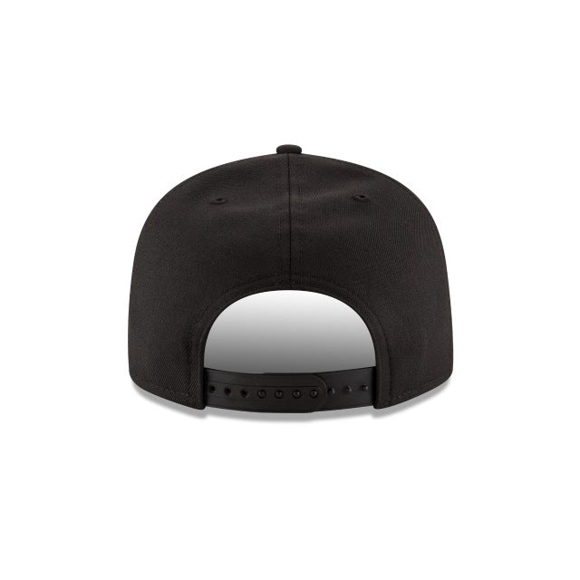 New Era Miami Dolphins Black &amp; White 9FIFTY Snapback Hat - View 4
