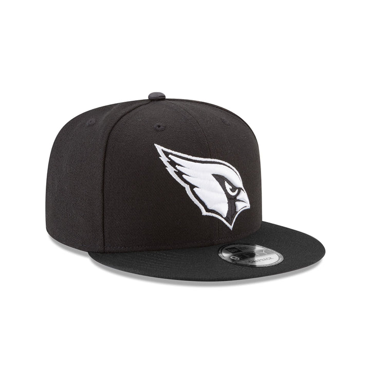 New Era Arizona Cardinals Black &amp; White 9FIFTY Snapback Hat - View 2