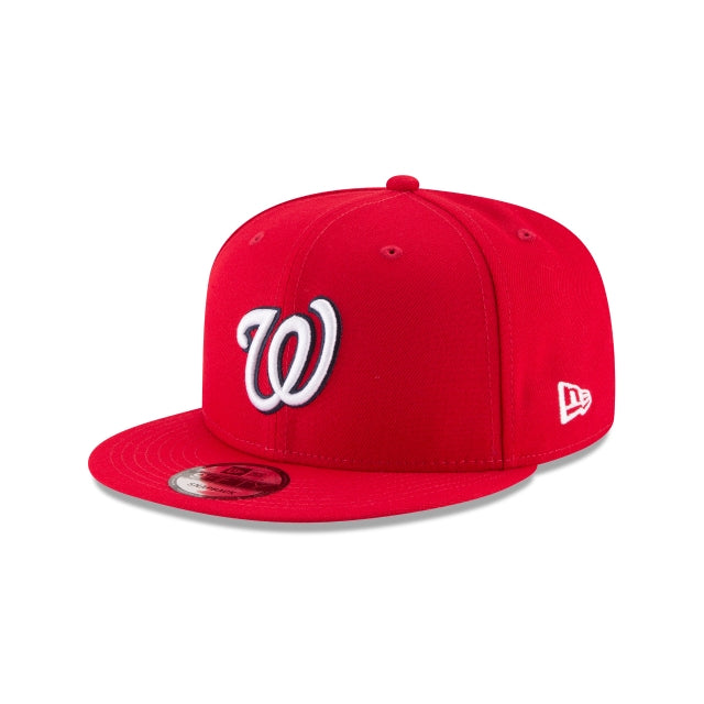 New Era Washington Nationals Basic 9FIFTY Snapback Hat - View 1