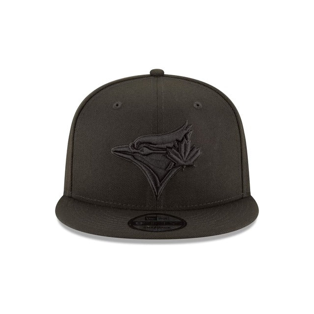 Toronto Blue Jays Black on Black 9FIFTY Snapback Hat - Black