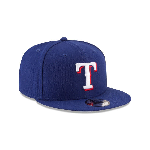New Era Texas Rangers Basic 9FIFTY Snapback Hat - View 3