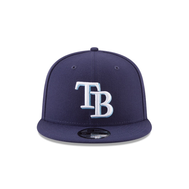 New Era Tampa Bay Rays Basic 9FIFTY Snapback Hat - View 4