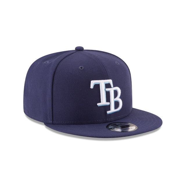 New Era Tampa Bay Rays Basic 9FIFTY Snapback Hat - View 3