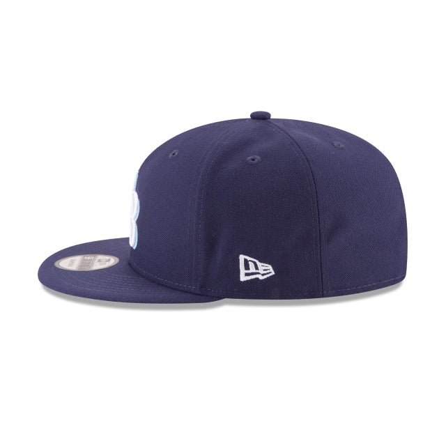 New Era Tampa Bay Rays Basic 9FIFTY Snapback Hat - View 6