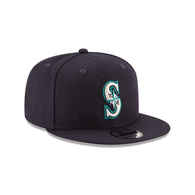 New Era Seattle Mariners Basic 9FIFTY Snapback Hat - View 3