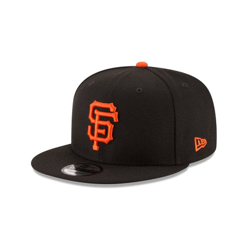 New Era San Francisco Giants Basic 9FIFTY Snapback Hat - Black