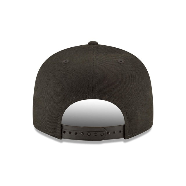 Pittsburgh Pirates Black on Black 9FIFTY Snapback Hat - Black