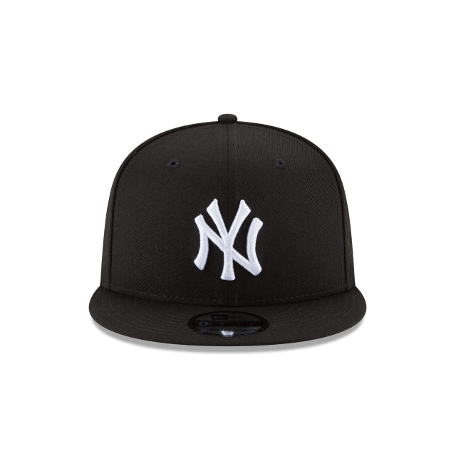 New Era New York Yankees Black &amp; White 9FIFTY Snapback Hat - View 4