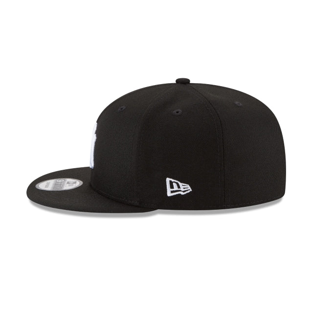 New Era New York Yankees Black &amp; White 9FIFTY Snapback Hat - View 5