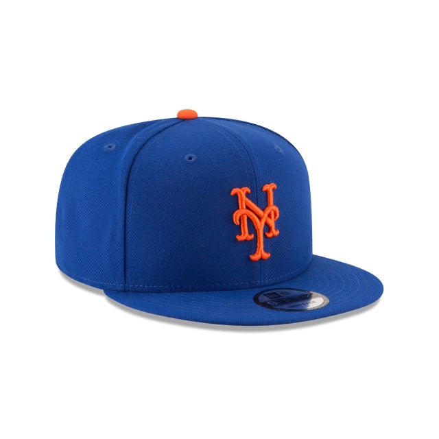 New Era New York Mets Basic 9FIFTY Snapback Hat - View 3