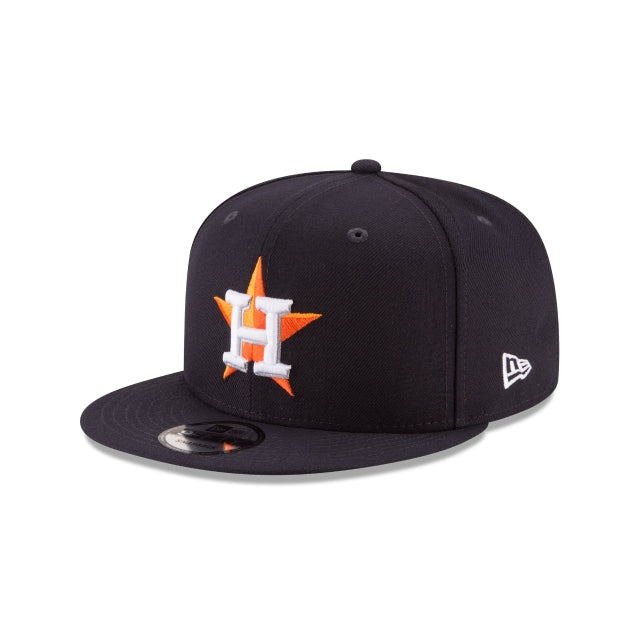 New Era Houston Astros Basic 9FIFTY Snapback Hat - View 1