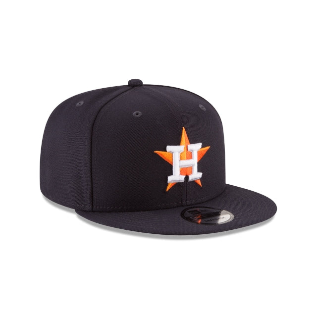 New Era Houston Astros Basic 9FIFTY Snapback Hat - View 3