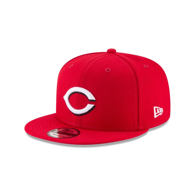 New Era Cincinnati Reds Basic 9FIFTY Snapback Hat - View 1