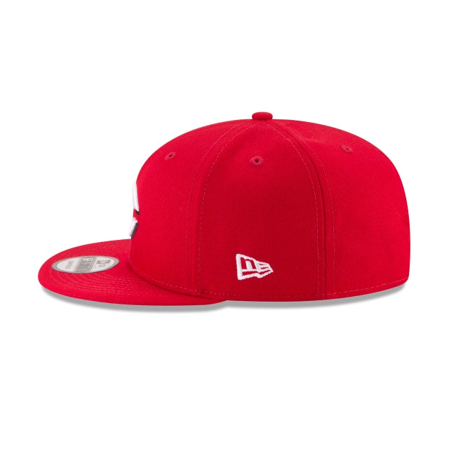 New Era Cincinnati Reds Basic 9FIFTY Snapback Hat - View 6