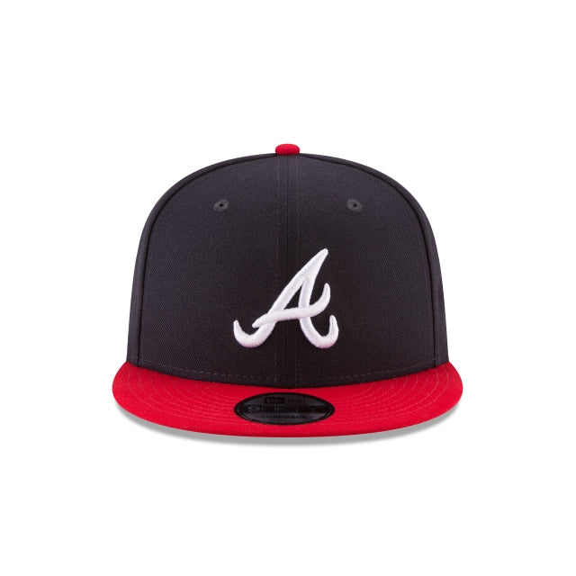 New Era Atlanta Braves Basic 9FIFTY Snapback Hat - View 4