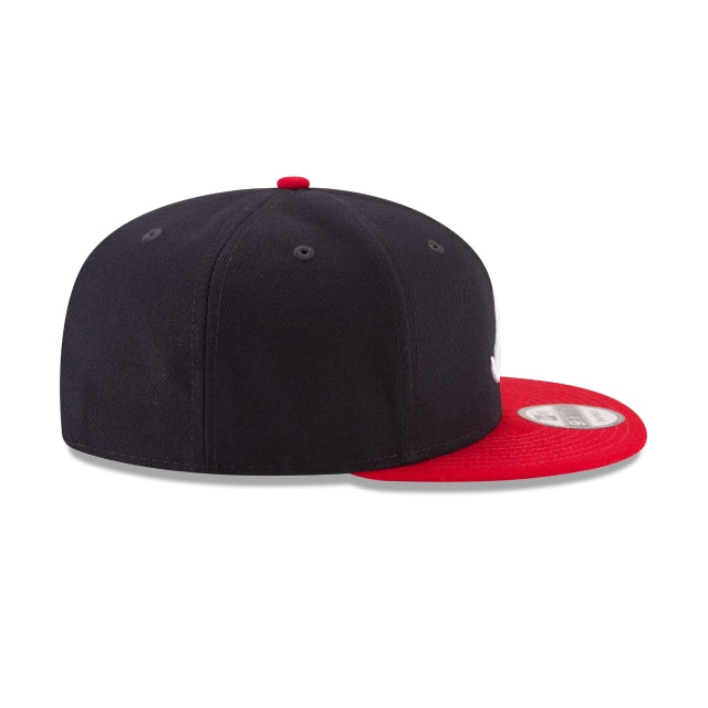 New Era Atlanta Braves Basic 9FIFTY Snapback Hat - View 2
