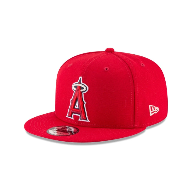New Era Los Angeles Angels Basic 9FIFTY Snapback Hat - View 1