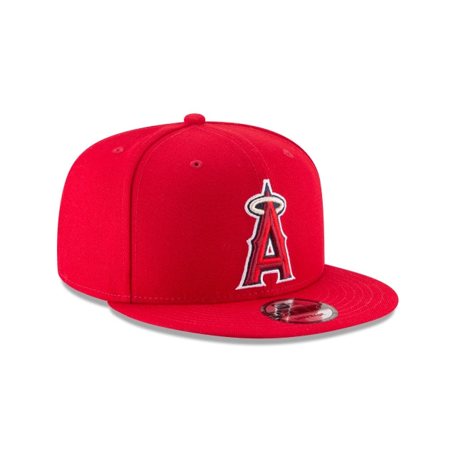 New Era Los Angeles Angels Basic 9FIFTY Snapback Hat - View 3