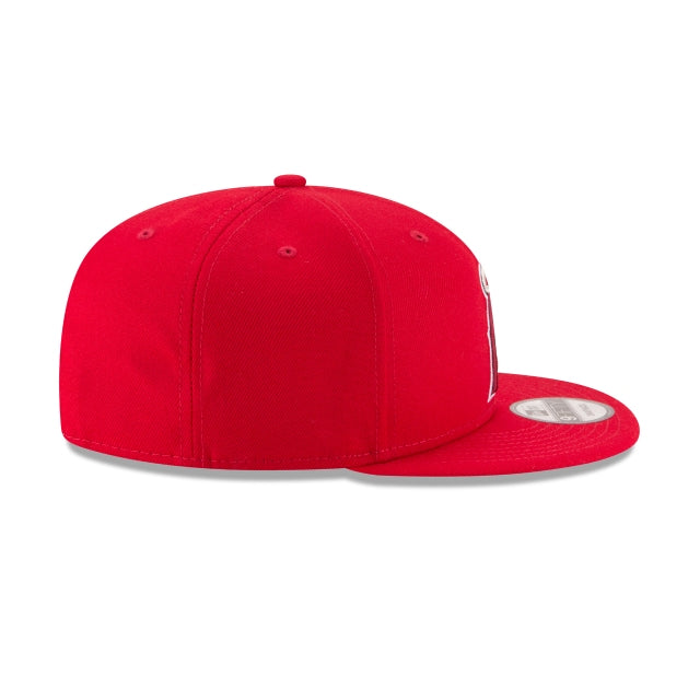New Era Los Angeles Angels Basic 9FIFTY Snapback Hat - View 6