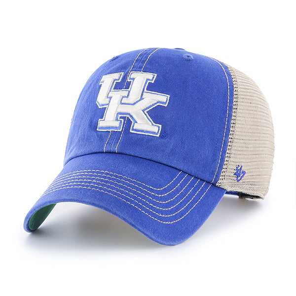 47 Brand Kentucky Wildcats Trawler Clean Up Adjustable Hat - Royal - Front